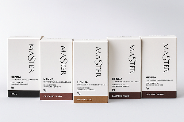 HENNA MASTER COM FIXADOR 3G