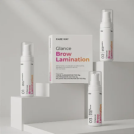 KIT GLANCE BROW LAMINATION - RARE WAY