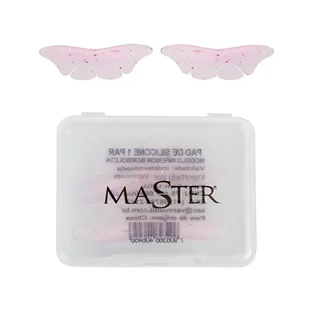 PAD DE SILICONE 1 PAR MASTER - MODELO INFERIOR BORBOLETA