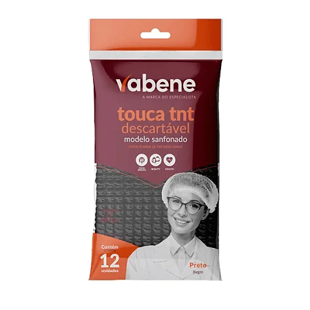 TOUCA TNT PRETA 12 UND