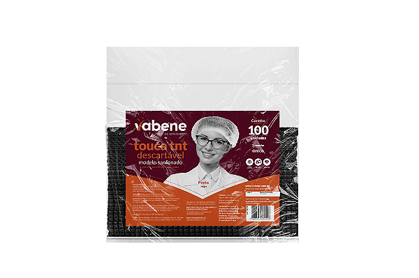 TOUCA TNT PRETA 100 UND