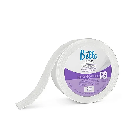 ROLO LENÇO DE FALSO TECIDO TNT PARA DEPILAÇÃO 50CM