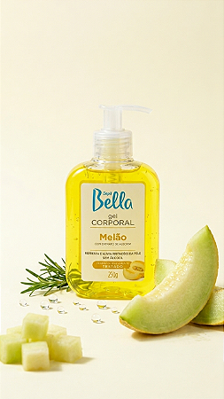 GEL CORPORAL MELÃO DEPIL BELLA 250G