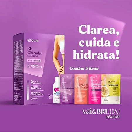 KIT BANHO DE LUA 5 ITENS LABOTRAT