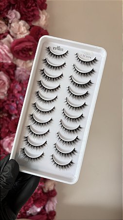 CÍLIOS E01 MINI (10 PARES)