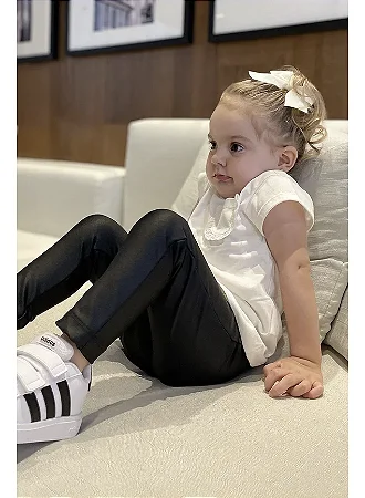 Legging em Malha Prada Brilho - Conforto e Elegância