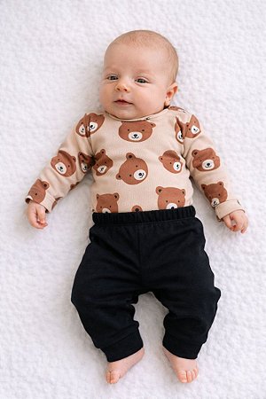 Conjunto Térmico Pettenati Estampado Body + Calça – Conforto e Flexibilidade