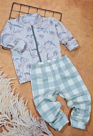 Jaqueta e Calça Infantil Térmica Felpada