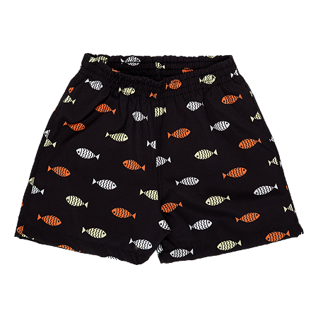 Bermuda Infantil de Tactel Premium: Estampa Marinha