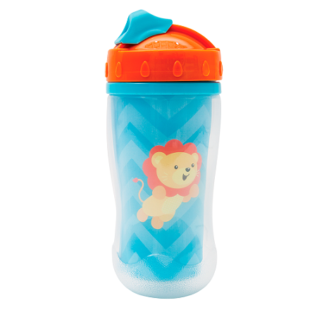 Copo com Parede Dupla Animal Fun (280ml)