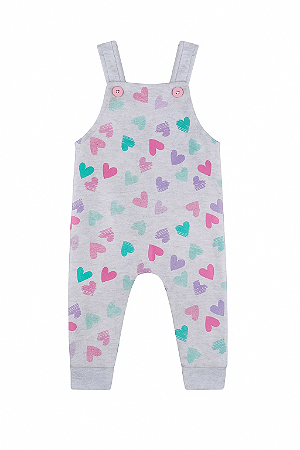 JARDINEIRA SUEDINE CORAÇÕES