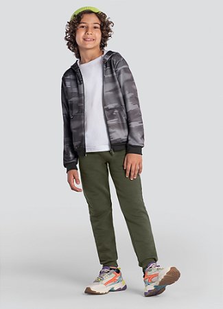 Calça Jogger Infantil Menino em Moletinho Brandili