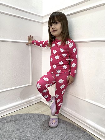 Conjunto Térmico Infantil Comfort Blusa e Calça Estampado