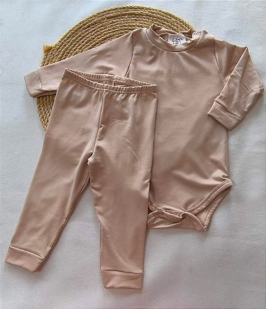 Conjunto Thermo Comfort Bebê com Body e Calça Térmica