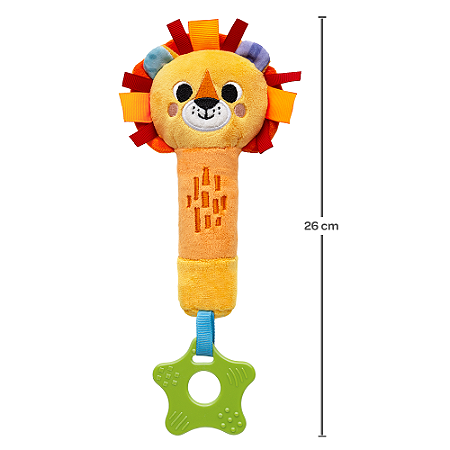 Brinquedo de Pelúcia Buzininha com Mordedor Buba – Sensorial Interativo