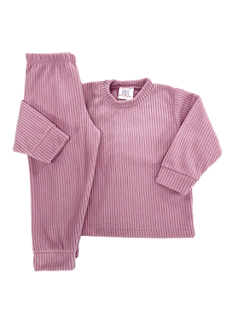 Conjunto Infantil Microsoft Embossed Pettenati Gola Redonda Térmico