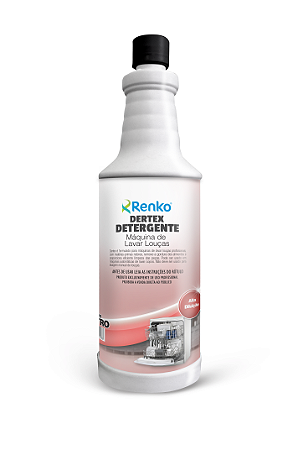 DERTEX DETERGENTE LAVA LOUCAS PROFISSIONAL 1 LITRO