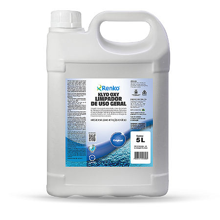 KLYO OXY - LIMPADOR A BASE DE PEROXIDO DE HIDROGENIO 5 LITROS