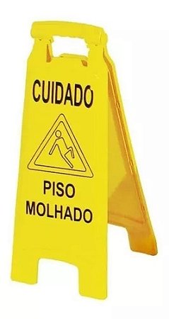 PLACA SINALIZADORA  PISO MOLHADO