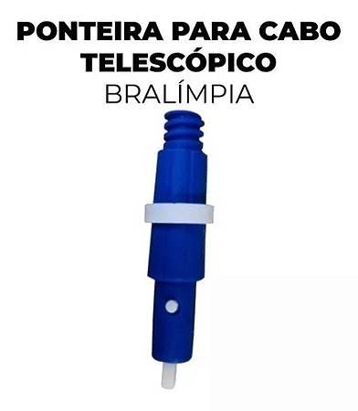 PONTEIRA PARA CABO TELESCÓPICO BRALIMPIA