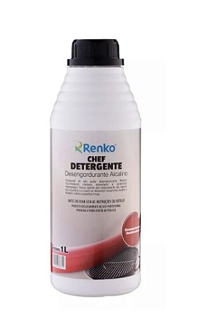 Chef Detergente Desengordurante Alcalino 1l Renko