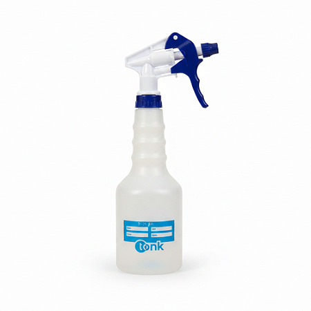 Borrifador Spray 500ml Tonk Pulverizador Multiuso Azul