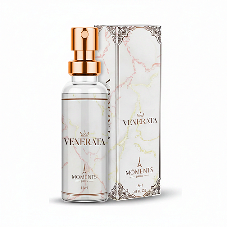 Perfume Venerata 15ml Moments Paris Feminino Alta Fixação