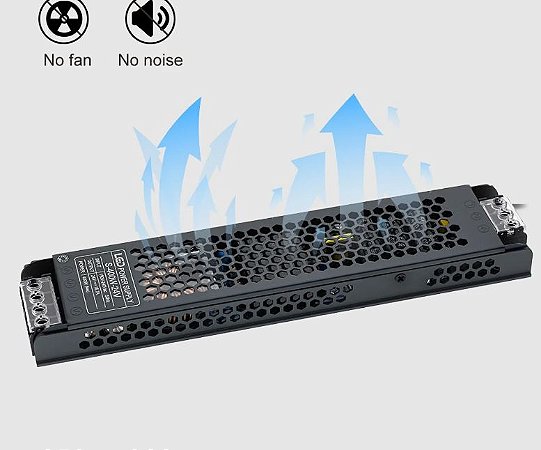 Fonte Chaveada Slim 24v 12,5a 300w