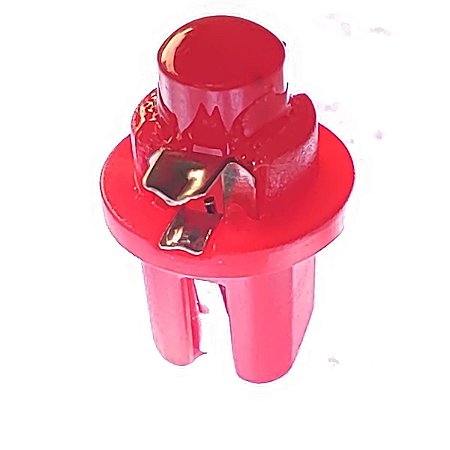 Lampada Led Carro Automotiva VERMELHO painel carro ou moto T5 B8.5 COB 12V