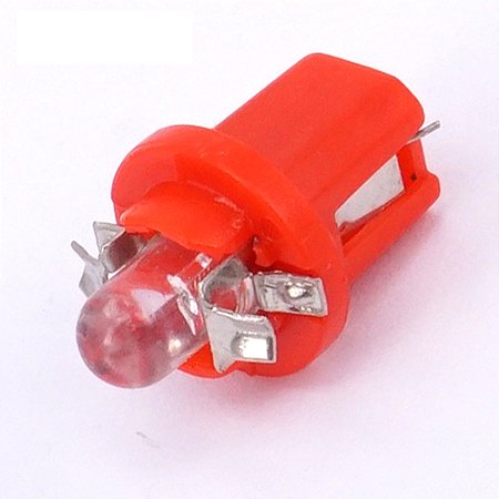 Lampada T5 b8.5 acrílica VERMELHO painel led mosquito - unidade