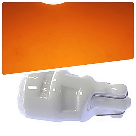 Lâmpadas T10  Porcelana Cerâmica Ultinon Farolete 3 Leds AMARELO