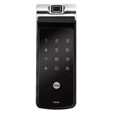 Fechadura Digital YDF 40A RL Biometria e Senha Yale Rolete