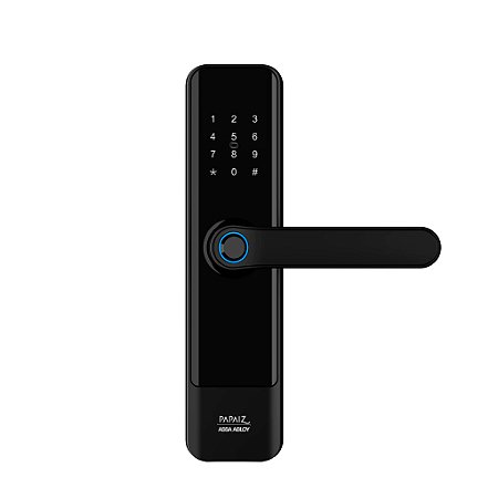 Fechadura Eletrônica SL150 De Embutir com Biometria Papaiz