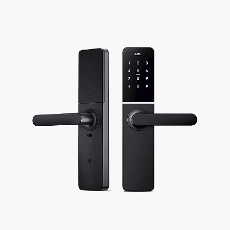 Fechadura Digital H20 Black Wifi AGL Abertura Senha Tag App