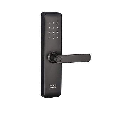 Fechadura Digital Porta Madeira Biometria Senha Fit Lock
