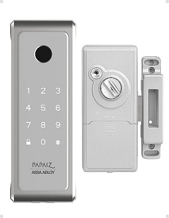 Fechadura Digital de Sobrepor SL140 Biometria Senha Touch