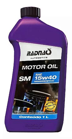 Óleo Para Motor Radnaq 15w40 Semissintético Sm Original