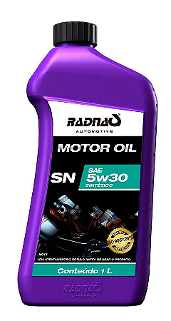 Óleo Para Motor Radnaq 5w30 Sintético SN Original