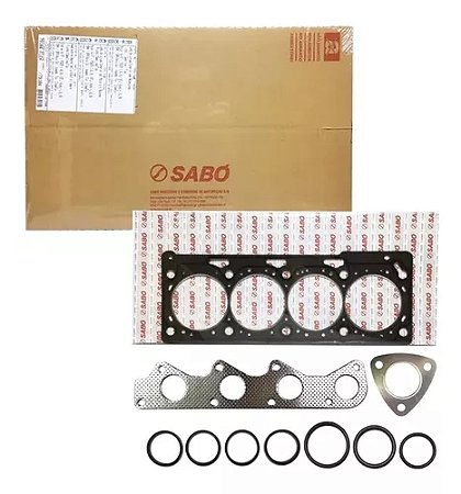 Jogo De Juntas Superiores Do Cabeçote Vw Power Flex Gol/ Fox/ Polo/ Saveiro 1.6 8v S/Retentor Sabó