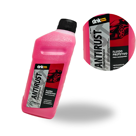 Aditivo Radiador Concentrado Rosa Anticorrosivo Dnk 1l