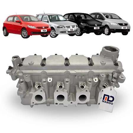 Cabeçote Novo Vw EA111 G4 G5 1.0 8v Gol Fox Voyage Mando
