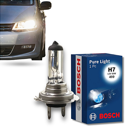 Lâmpada H7 Farol De Milha, Alto, Baixo 55w 12v Bosch
