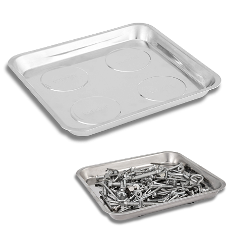 Prato Magnético De Inox Retangular 270x292mm Vonder