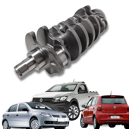 Virabrequim Vw Power Ea111 G5, G6, G7, G8 1.6 8v Gol Fox Saveiro Polo Crossman