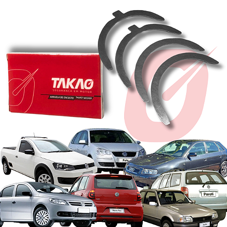 Arruela Encosto Vw Ford Ap / Ea111 / Mi 1.0 1.6 1.8 2.0 8v Takao