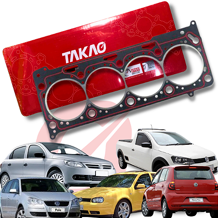 Junta Cabeçote Vw Ea111 Power 1.4/1.6 8V Gol Golf Polo Fox Voyage Takao