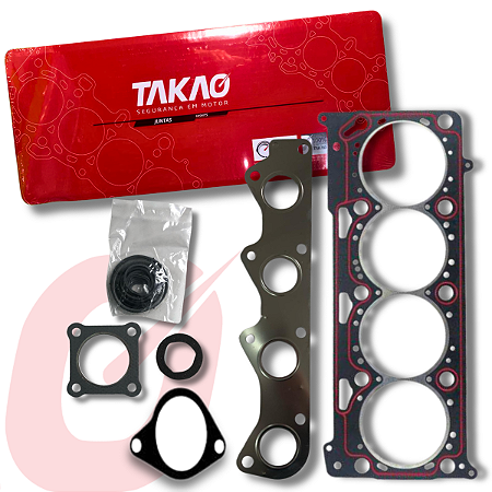 Jogo Juntas Superior Cabeçote Vw Ea111 1.6 8v Sem Retentor Gol, Fox, Polo, Saveiro, Voyage Takao