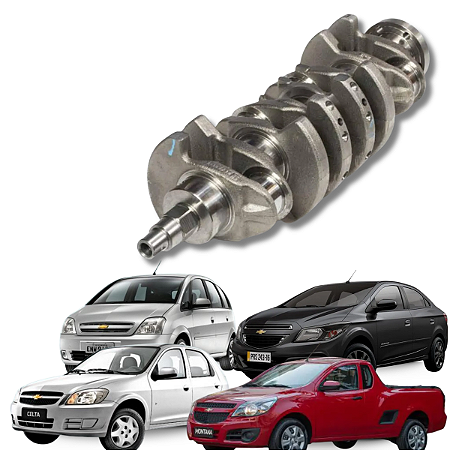 Virabrequim Gm 1.4 8v Corsa Celta Montana Onix Prisma Novo Std Mando