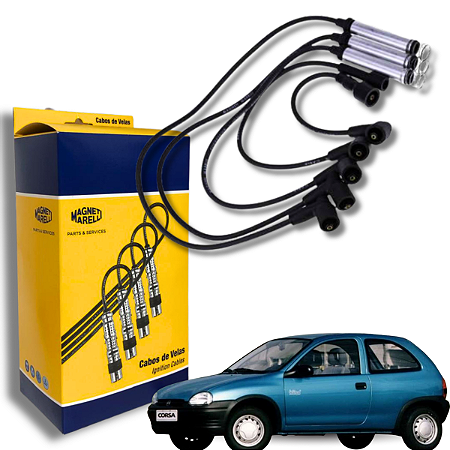 Cabo de Velas Ignição Gm Corsa 1.0 1994 a 1996 Magneti Marelli