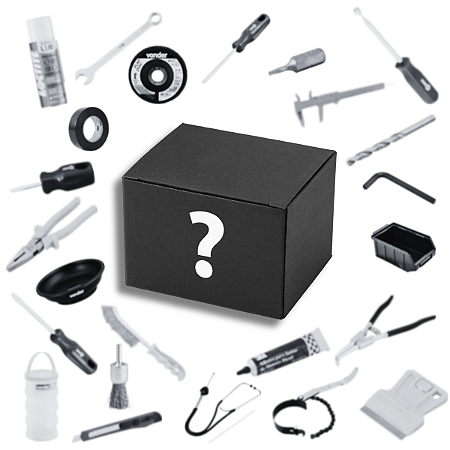 Caixa Misteriosa Light 5 Itens Surpresa Para Mecânico